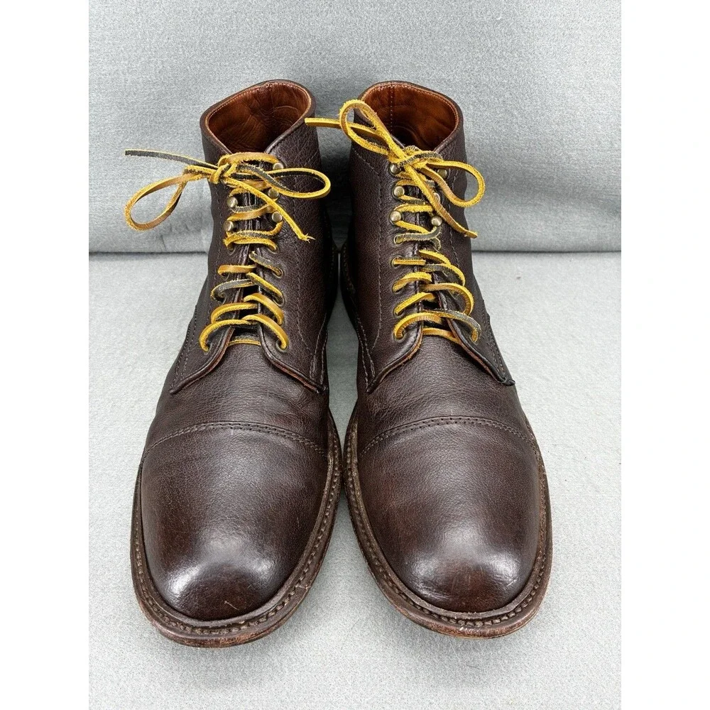 Frye Jack Lace Up 87893 Mens Brown Leather Casual Dress Boots Mens Size 11.5 D